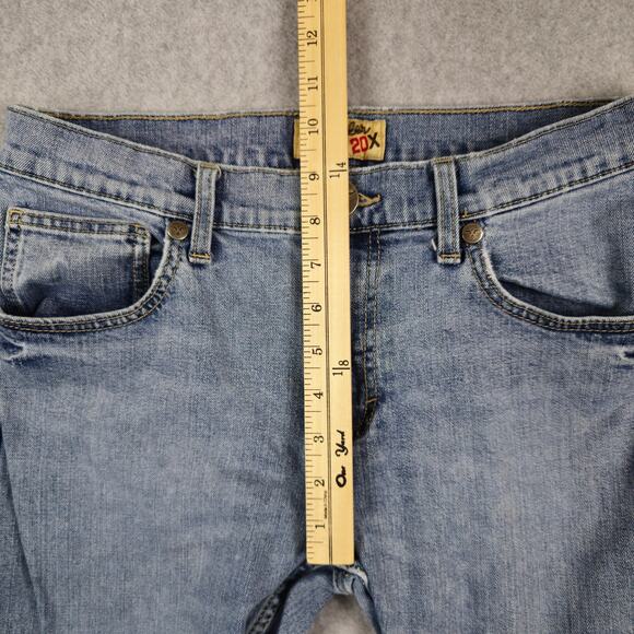 Wrangler Jeans Mens Size 30x30 Light Wash 20X - Picture 12 of 16